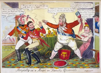 Royalty in a Rage or Family Quarrels